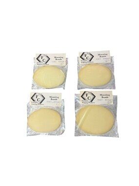Foam Oval Mounting Boards AC-48 Framing Craft NEW Old Stock Set of 4